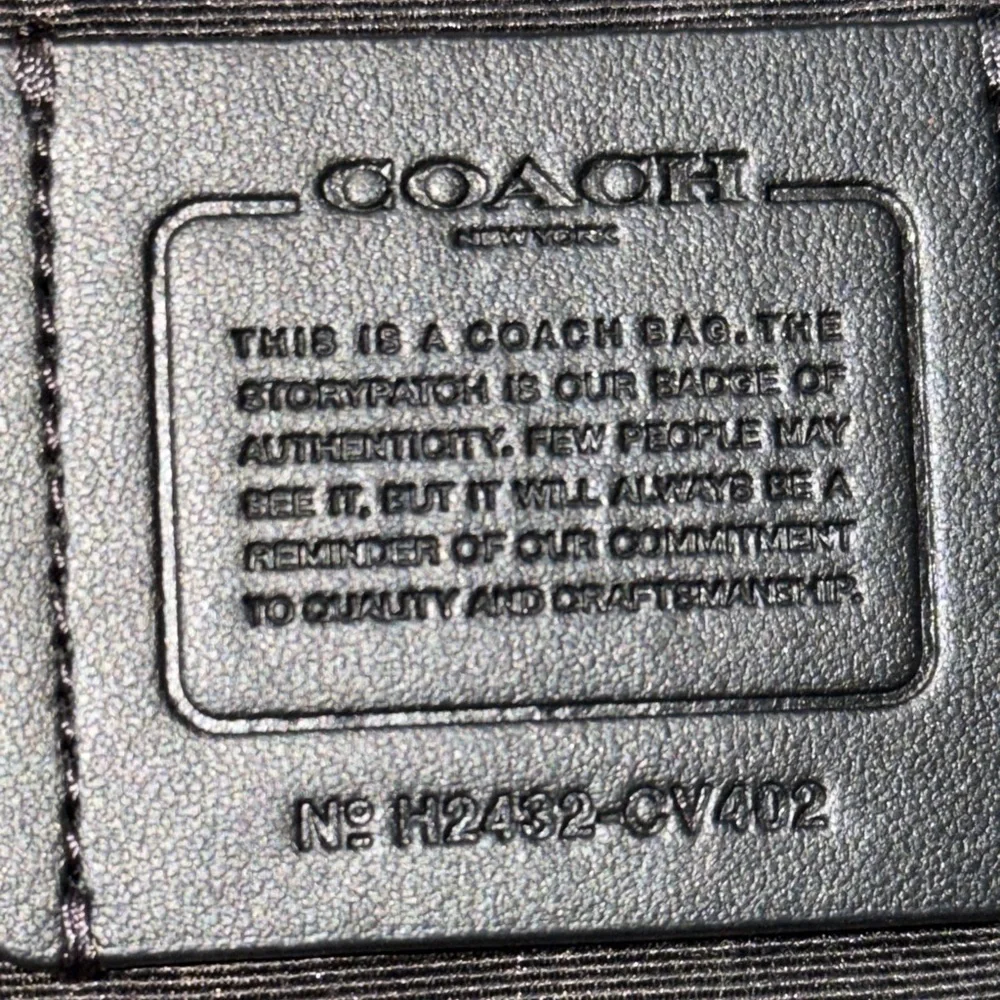 Coach Teal Tote Bag
